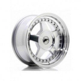 Japan Racing JR6 15x7 ET20-35 BLANK Silver Machined Face