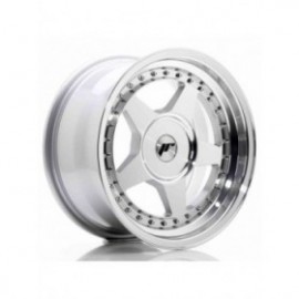 Japan Racing JR6 16x8 ET10-30 BLANK Silver Machined Face