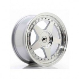 Japan Racing JR6 17x8 ET20-35 BLANK Silver Machined Face