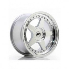 Japan Racing JR6 17x9 ET20-35 BLANK Silver Machined Face