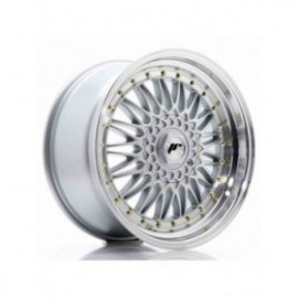JR Wheels JR9 18x9 ET20-40 BLANK Silver w/Machined Lip