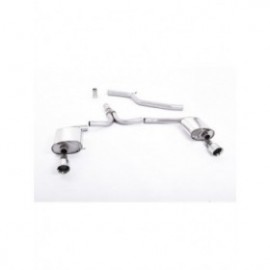 Audi  A5  Coupé 2.0 TDi 2007-2024  Cat-back  Dual-outlet (Must be fitted with a dual outlet S-Line Rear bumper and Valance)