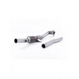 Audi  TT Mk2  2.0 TFSi 2WD 2006-2011  Large Bore Downpipe and Hi-Flow Sports Cat  Must be fitted with the Milltek Sport cat-back
