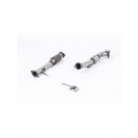 Ford  Focus  Mk2 ST 225 2005-2010  Large Bore Downpipe and Hi-Flow Sports Cat  For Fitment to 2.75 Cat Back Systems Only. Requir