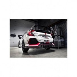 Honda  Civic  Type R FK8 2.0 i-VTEC (Both OPF/GPF & Non OPF/GPF Models) 2017-2024  Cat-back  Part Resonated Road+ with 3 x Carbo