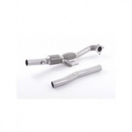 Volkswagen  Scirocco  R 2009-2016  Large Bore Downpipe and Hi-Flow Sports Cat  Must be fitted with the Milltek Sport cat-back sy