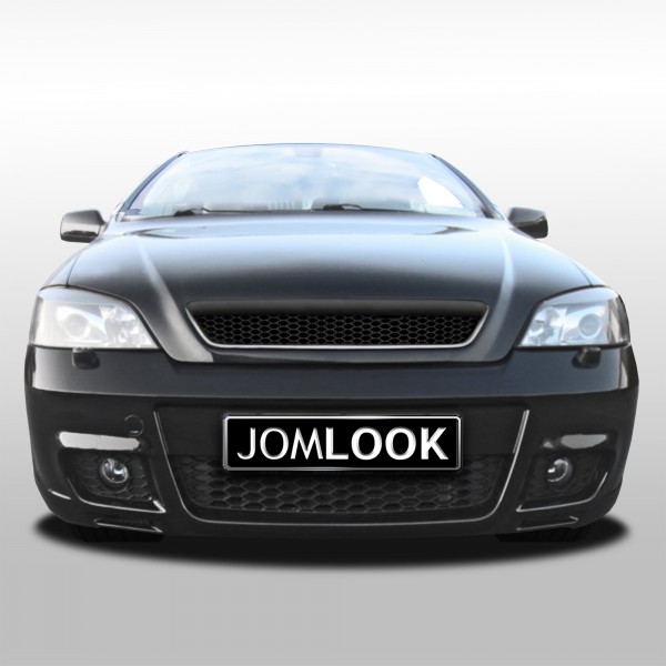 Front bumper in sports design suitable for Opel Astra G T98, Coup??, Cabriolet, 3 und 5 T??rer