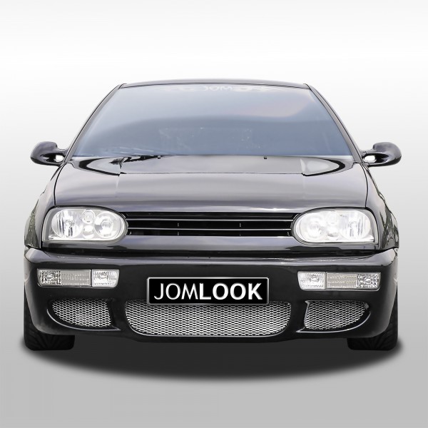 Front bumper in racing design suitable for VW Golf 3