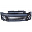Front bumper in sports design with grill and daytime running lights suitable for VW Golf 6