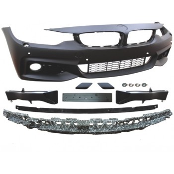 Front bumper JOM BMW 4er coupe ( F32)/ Cabrio (F33)/ Gran Coup?? (F36), Sport-Look, mit SRA, PDC, PP