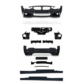 Bod Kit in sports design incl. side skirts with PDC holes and HCS suitable for BMW 4er F32 year 10.2013-