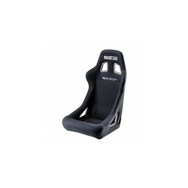SPARCO Sprint Seat with steel tubular frame BLACK