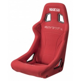 SPARCO Sprint Seat with steel tubular frame RED