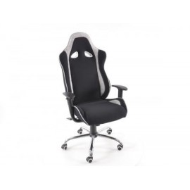 Office Chair material black/grey with adjustable armrests