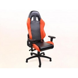 FK sport seat office chair gaming seat Liverpool black/orange swivel chair revolving chair