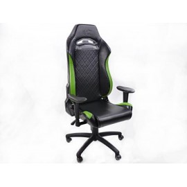FK sport seat office chair gaming seat Liverpool black/green swivel chair revolving chair